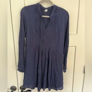 Old navy long-sleeve navy dress